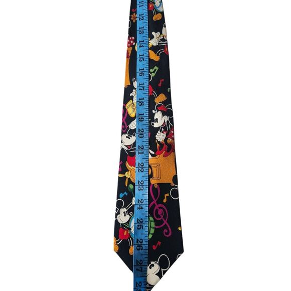 Mickey & Co. by Balancine Inc. The Tie Works Musical Mickey Mouse 100% Silk Tie - Picture 4 of 4
